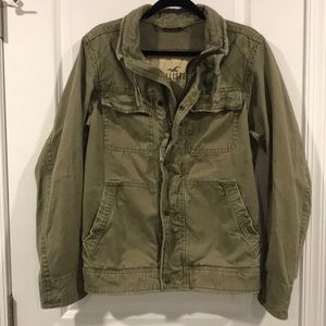 🌲Hollister Men’s Army Style Cargo Jacket🌲